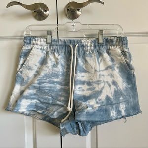 Double Zero Paper Bag Shorts Tie-Dye Size M